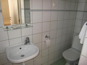 Koupelna v ubytování Hommiku Guesthouse