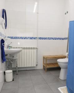 Kúpeľňa v ubytovaní Leon Hostel