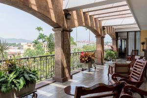 Balkón nebo terasa v ubytování Hotel Mansur Business & Leisure