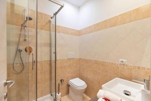 Koupelna v ubytování A Roman Tale B&B