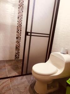 Ένα μπάνιο στο Apartahotel El Horizonte