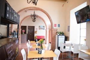 En restaurant eller et andet spisested på Hotel Rincón Poblano