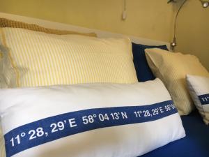Postel nebo postele na pokoji v ubytování CinqueTerreBlu IrisBlu