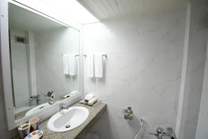 Baðherbergi á Wangcome Hotel