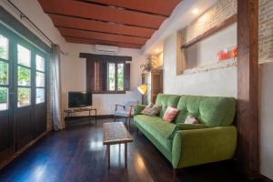 Ruang duduk di Patio del Olivo