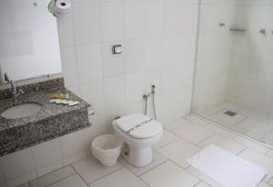 Koupelna v ubytování Presidente Hotel + 37 fotografií