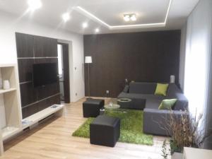 Posezení v ubytování HARMONY Apartment