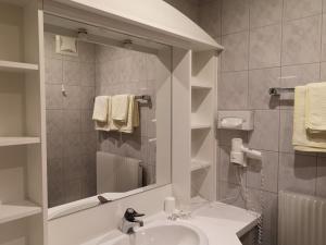 Koupelna v ubytování Hotel Rupertihaus + 37 fotografií