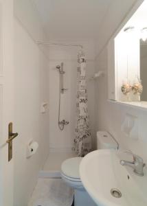 A bathroom at Holiday home next to orange tree orchard
