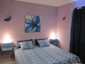 Katil atau katil-katil dalam bilik di Mi Casa Es Tu Casa En Tenerife