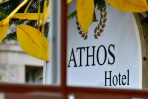 Certifikát, hodnocení, plakát nebo jiný dokument vystavený v ubytování Hotel Athos