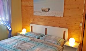Ένα ή περισσότερα κρεβάτια σε δωμάτιο στο Apartment Dreamvalley