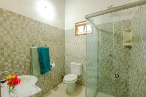 Ett badrum på Casa da Pipoca