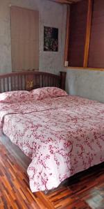 Ліжко або ліжка в номері Dahla Lanta Hut