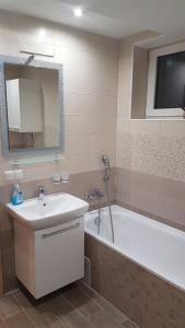 Kúpeľňa v ubytovaní Apartmán Martin