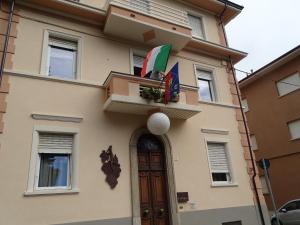 Budova, kde se bed and breakfast nachází