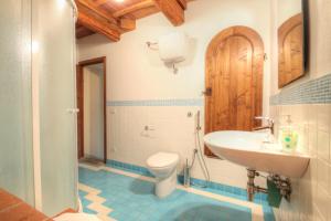 Koupelna v ubytování Agriturismo Il Poderaccio