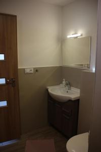 A bathroom at Apartmánový dom Mária