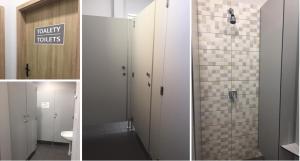 Kúpeľňa v ubytovaní Hostel City Center Gdynia