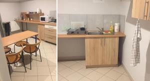 Kuchyňa alebo kuchynka v ubytovaní Hostel City Center Gdynia