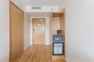 Η κουζίνα ή μικρή κουζίνα στο Hotel Spekeröd