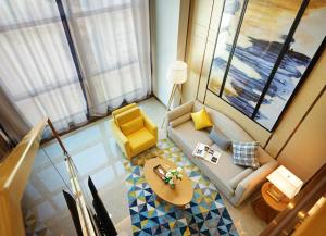Khu vực ghế ngồi tại Royal Star Apartment(Guangzhou Central City Branch)