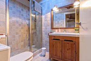 Koupelna v ubytování Apartamento con encanto en Badalona + 21 fotografií