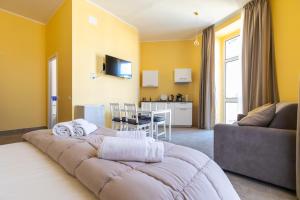 Posezení v ubytování B&B Trianon
