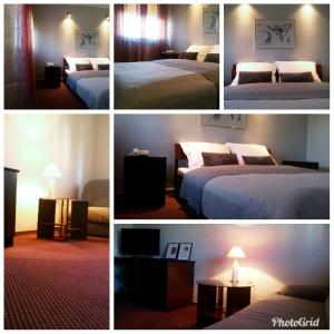 Postel nebo postele na pokoji v ubytování Inter Hotel