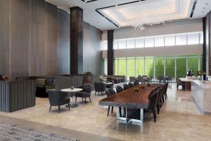 Posezení v ubytování Clark Marriott Hotel