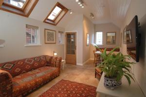 A seating area at The Old Surgery 