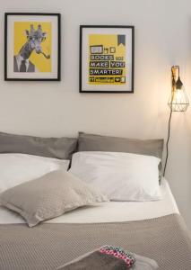 En eller flere senger på et rom på Central Studio! Fiber WiFi, AC, Private, Self Check-in!
