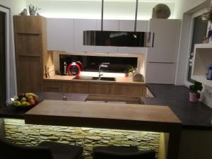 A kitchen or kitchenette at Ferienhaus Hubertus Tirol 1-8 Personen