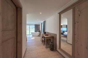 TV o dispositivi per l'intrattenimento presso Hotel Gasthof Mostwastl