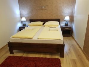 Letto o letti in una camera di B&B Bazeni
