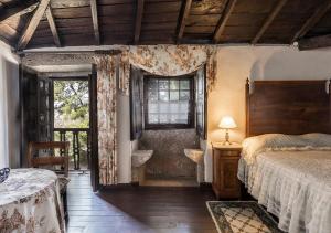 Katil atau katil-katil dalam bilik di Quinta Santa Isabel
