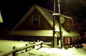 Originalna Drevenica Jezersko 43 v zime