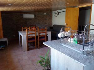 Kuchyň nebo kuchyňský kout v ubytování Apartament turístic Cal Mases , Camarasa + 12 fotografií