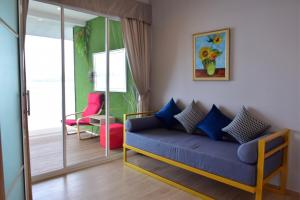 Posezení v ubytování Raya Buri Resort Kanchanaburi