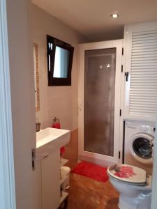 Koupelna v ubytování apartamento MAKTUB