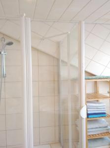 Vonios kambarys apgyvendinimo įstaigoje Ferienwohnung Wiedmann