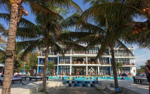 Bazén v ubytování Palmazul Hotel & Spa nebo v jeho okolí