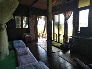 Setusvæði á Oui Kaew Homestay