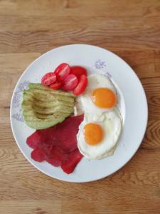 Comida en o cerca de este hostal o pensión