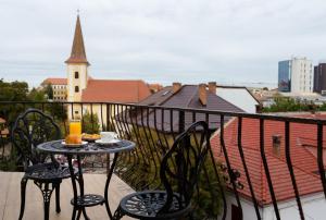Balkón nebo terasa v ubytování Style Residence