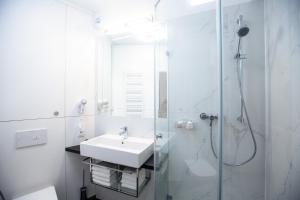 Kúpeľňa v ubytovaní Glamour Centrum + 37 fotografií
