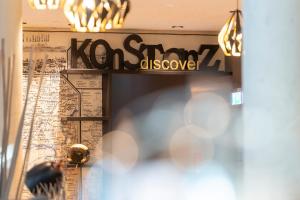 Certifikát, hodnocení, plakát nebo jiný dokument vystavený v ubytování HARBR. hotel Konstanz
