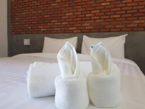 Gulta vai gultas numurā naktsmītnē Beloft Hotel