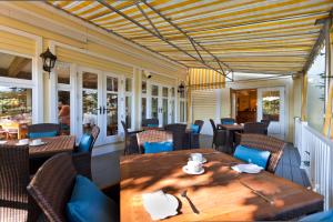 Posezení v ubytování Auberge West Brome