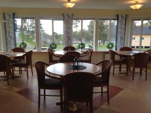 Restaurace v ubytování Källviken Semesterby